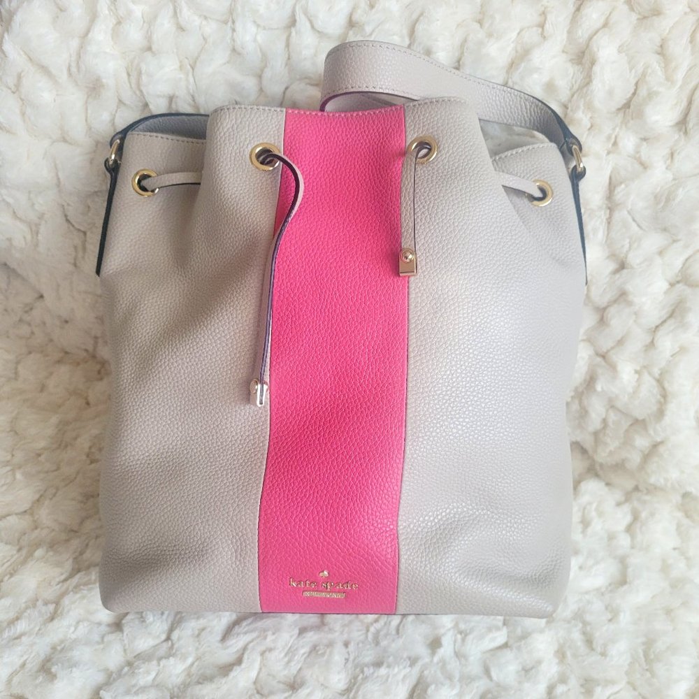 Kate Spade Draw String Shoulder Bag. - image 1